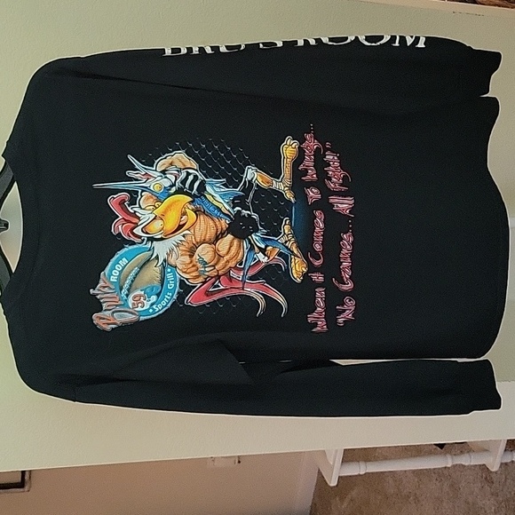 BRU'S ROOM SPORTS GRILL DOLPHINS #59 BOB BRUDZINSKI SHIRT...MEDIUM - Picture 5 of 9